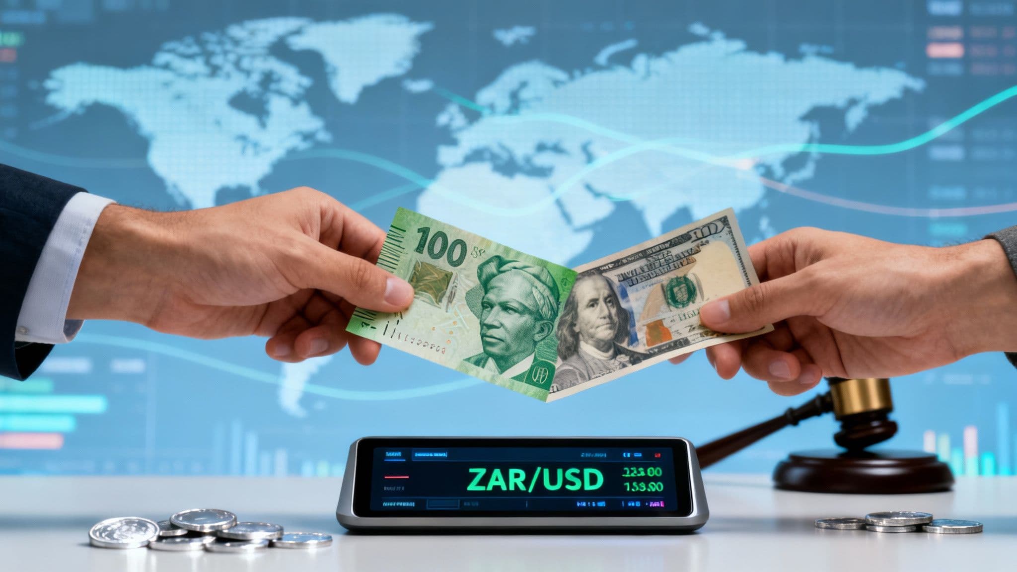 Thumbnail for blog post: Rand dollar exchange live: Real-Time Rates and Insights