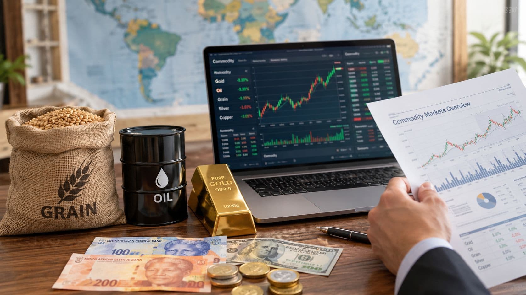 Featured image for blog post: Commodity Trading Account Guide for South African Businesses