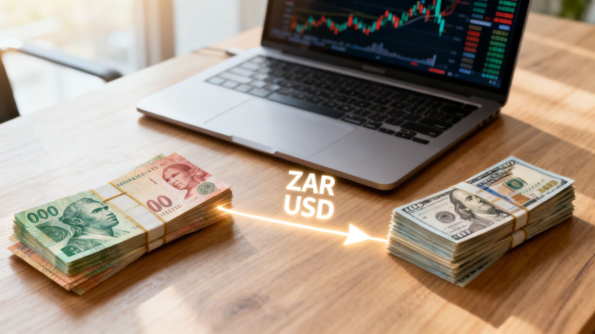 Featured image for blog post: Converting 100000 Rands to USD for Your Business