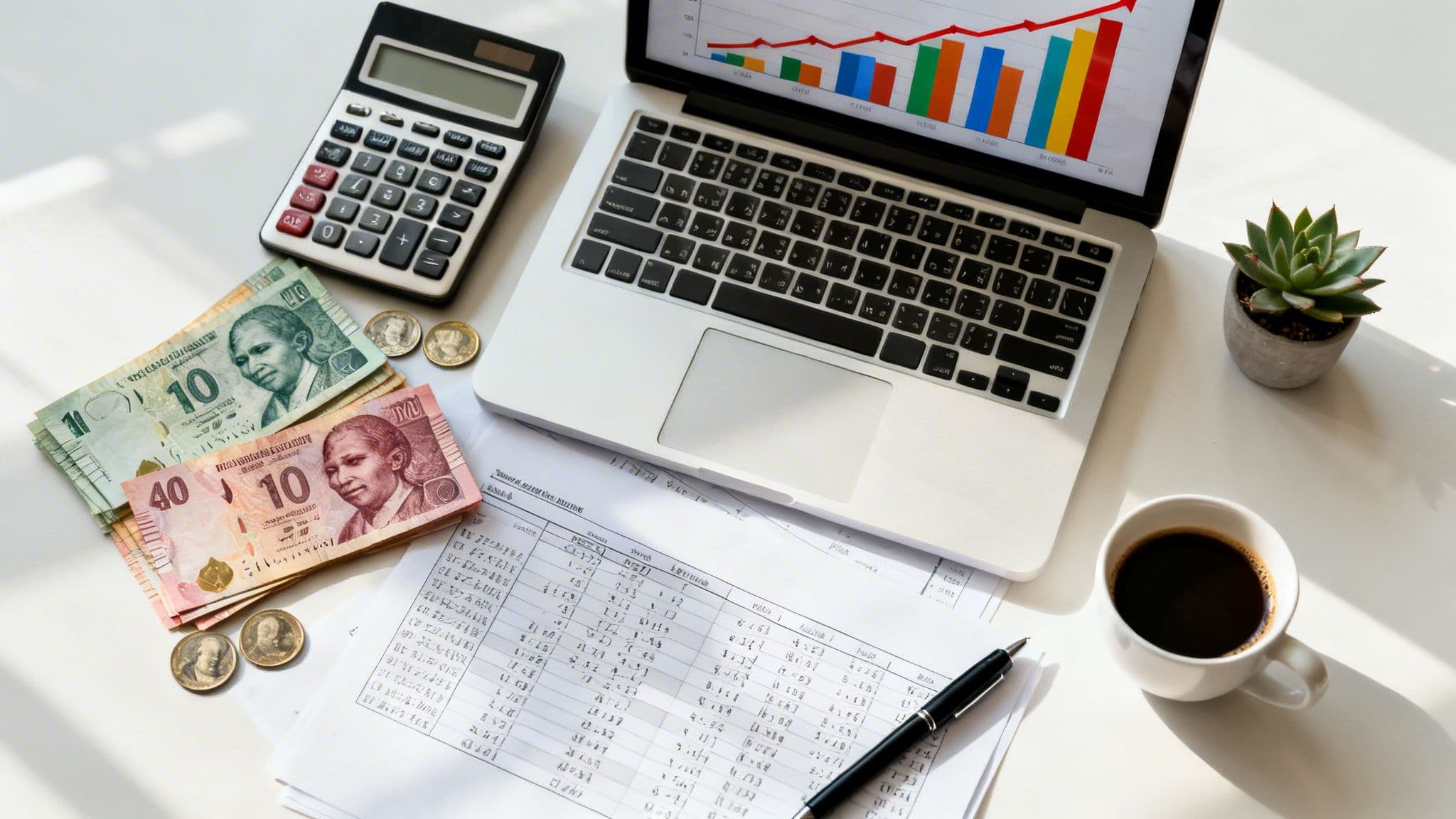 Featured image for blog post: How to Calculate Profit Margin Formula: ZAR Business Guide 2026