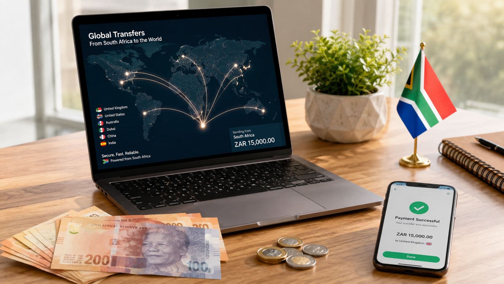 Featured image for blog post: How to Send Money Overseas from South Africa: 2026 Guide