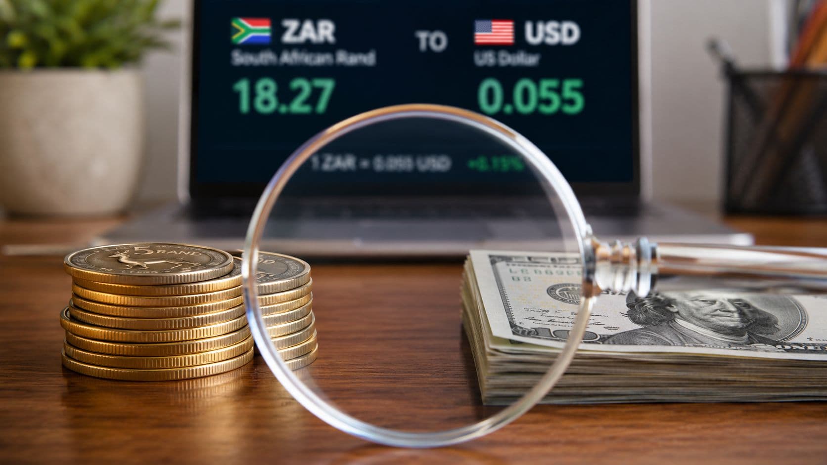 Featured image for blog post: How Much Is Rand to Dollar Today? Real Rate Guide 2026