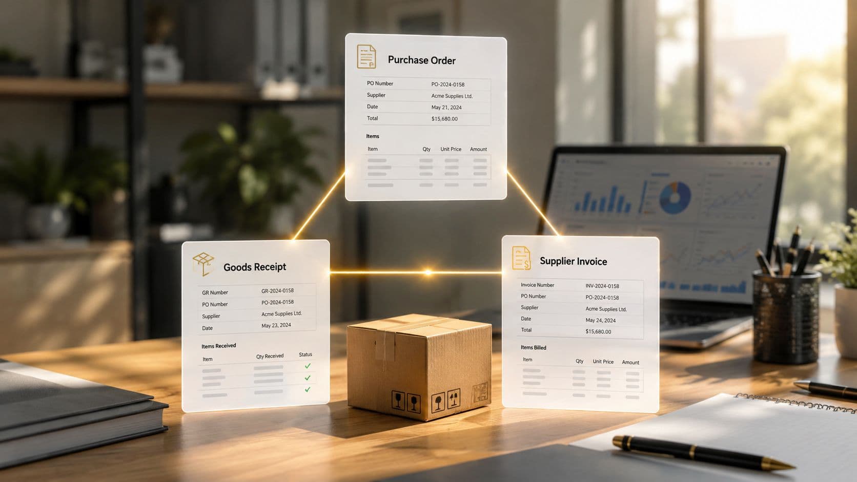 Featured image for blog post: Three Way Matching Guide for Safer Accounts Payable