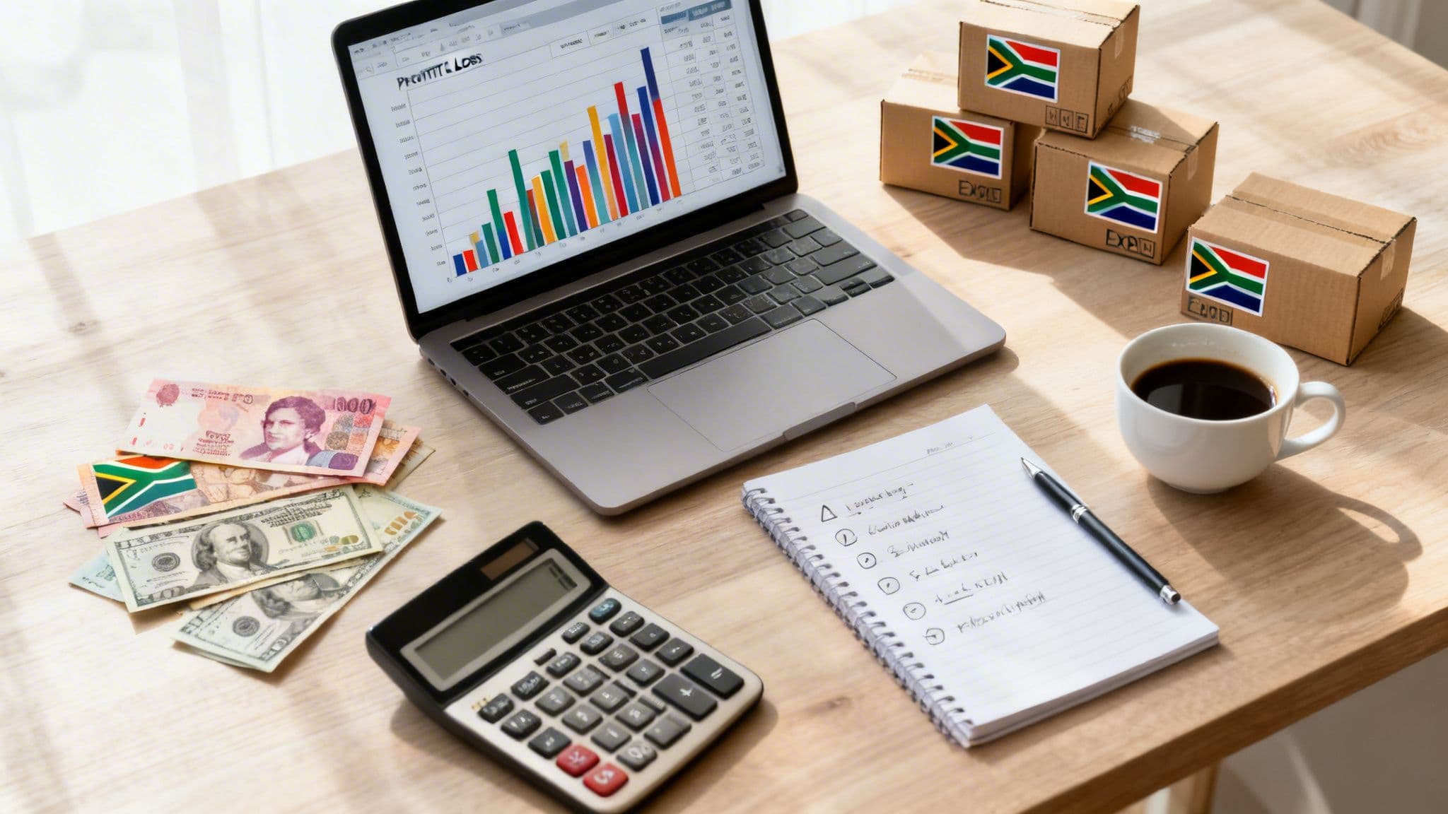 Featured image for blog post: How to Calculate Profit and Loss for South African Exporters