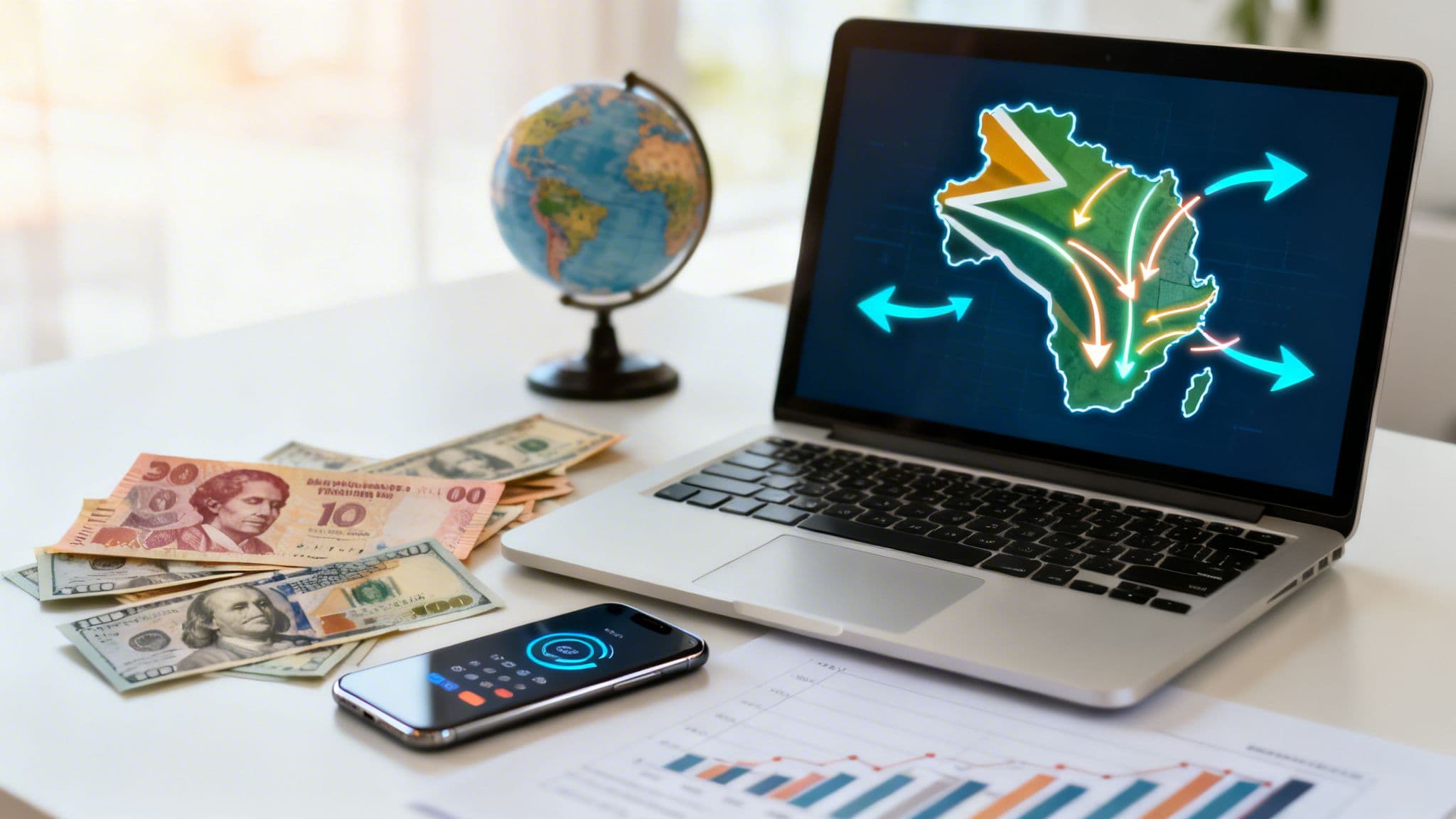 Featured image for blog post: Guide: money transfers south africa for 2026 - fast, low-cost options